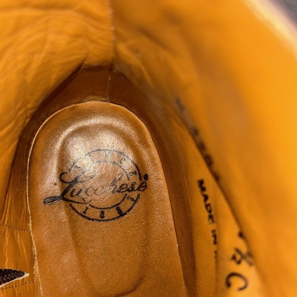 Lucchesse women’s calf /angle boots. Side zipper. Size 7.5.C. EUC. - Picture 6 of 7